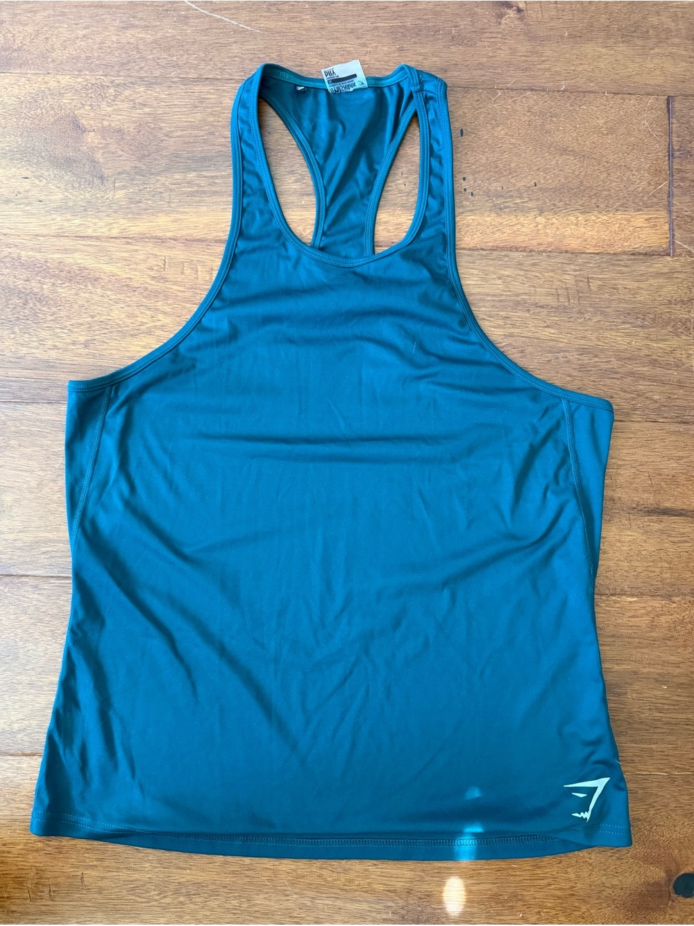 Gymshark Teal Racerback Men’s Performance Tank